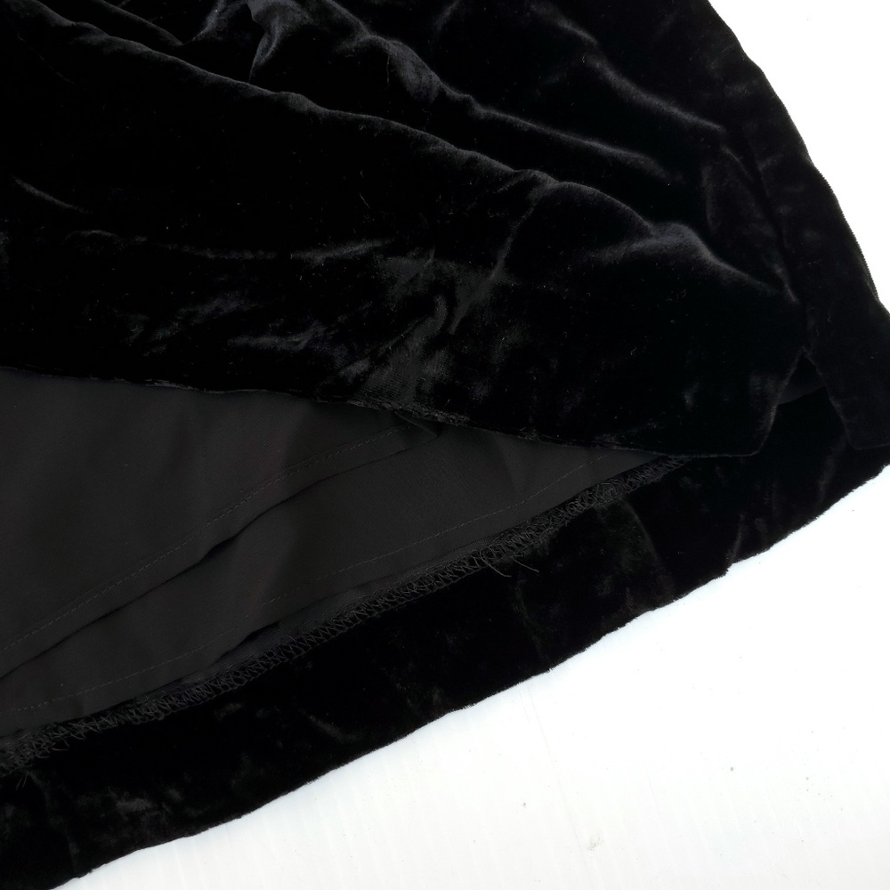 J. Crew Black Velvet Lined Sleeveless Top - Picture 4 of 8